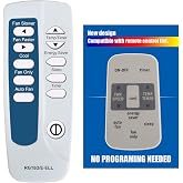 RCECAOSHAN Replacement for Frigidaire Air Conditioner Remote Control Model Number RG15D/E-ELL RG15D/E-ELL1