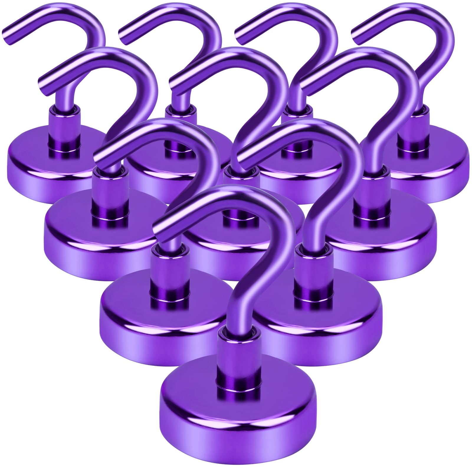 DIYMAG Magnetic Hooks, 30Lbs Strong Heavy Duty
