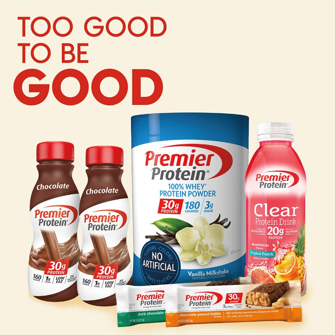 Premier Protein 30g Protein Shake, Caramel, 11.5 fl oz Shake, (12 count