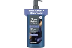 DOVE MEN + CARE Blackcurrant + Cedarwood Plant-Based Moisturizing Body Wash for Men, 26oz