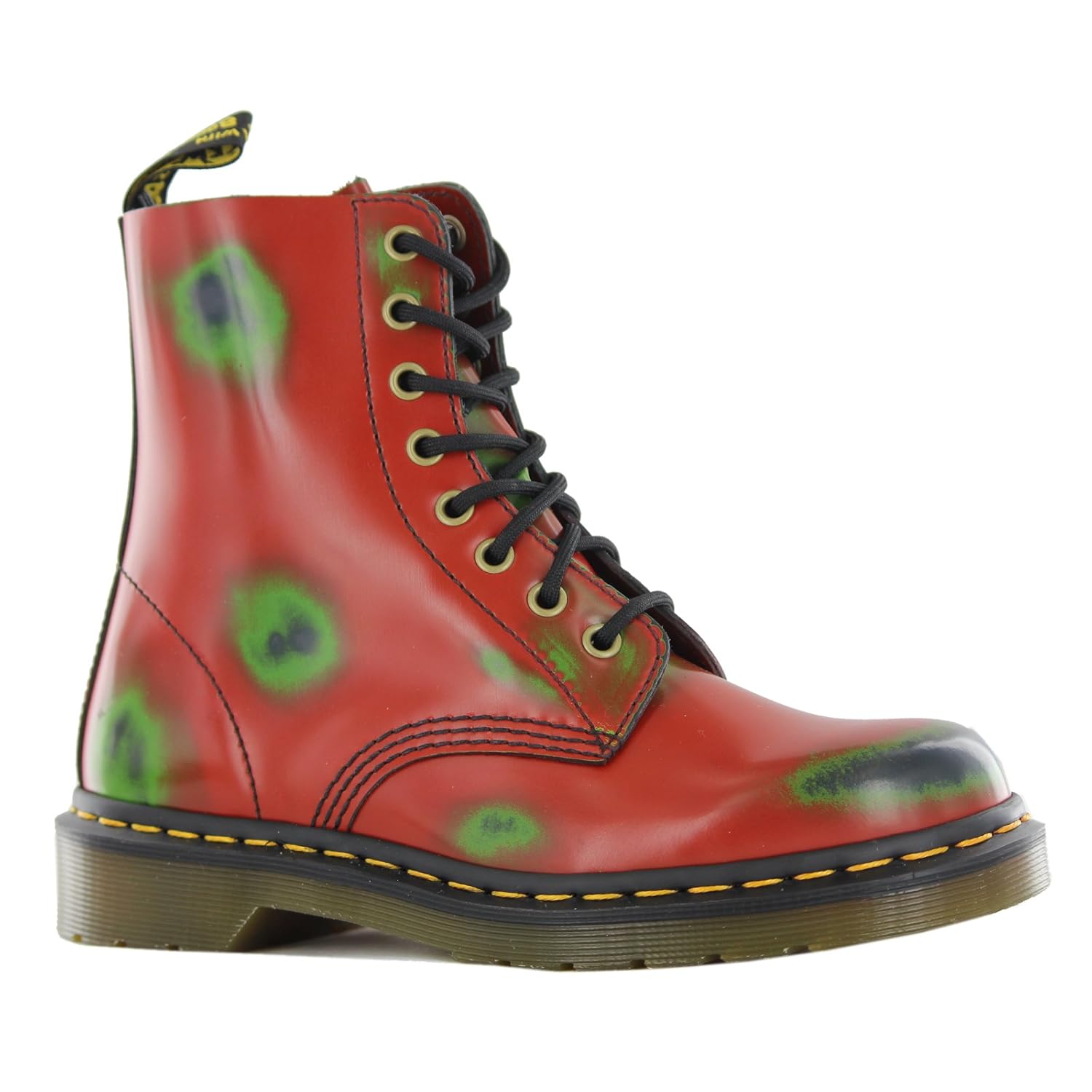 dr martens mens green boots