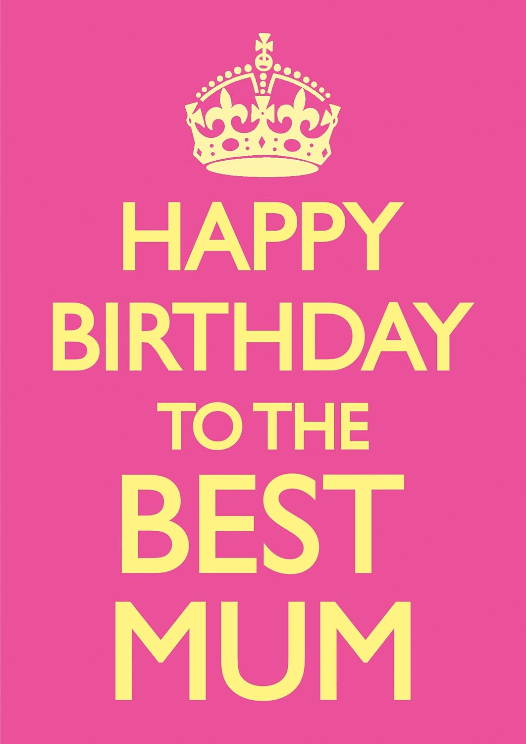 Joyeux Anniversaire Au Meilleur Maman Funny Carte D Anniversaire Amazon Fr Fournitures De Bureau