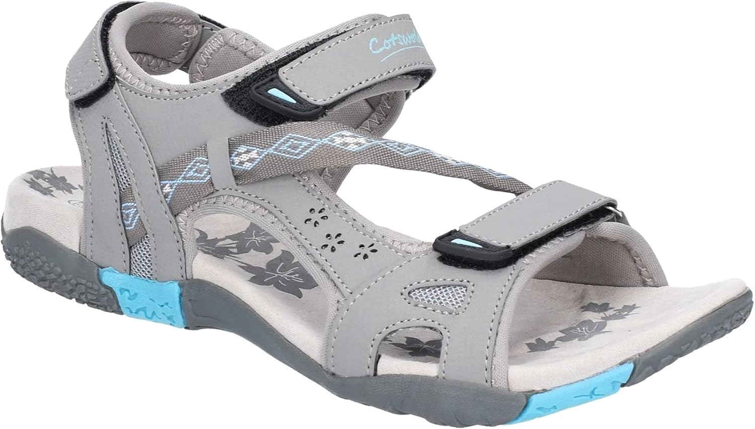 Cotswold Womens/Ladies Highworth Strappy Adjustable Summer Sandals | eBay