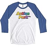 Action Park Triblend Raglan T-Shirt, Defunct, Water Park, Traction Park, Class-Action, Action Point, Alpine Slide