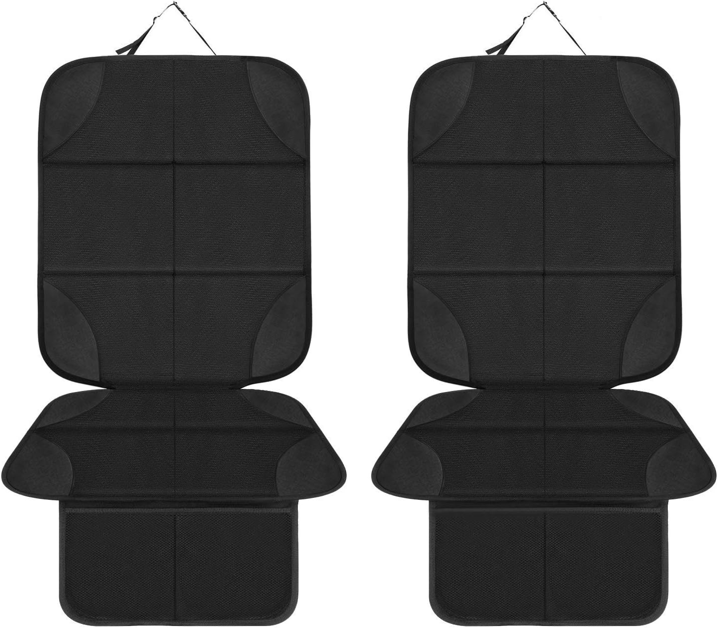 MHO+ALL Car Seat Protector, 2 Pack Car Seat Protectors for Child Seats Non-Slip Easy Cleaning Baby Car Back Seat Protector