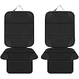 Car Seat Protector, MHO+All 2 Pack Auto Car Seat Protectors for Child Baby Car Seat - XL Thickest seat Protectors & Waterproo