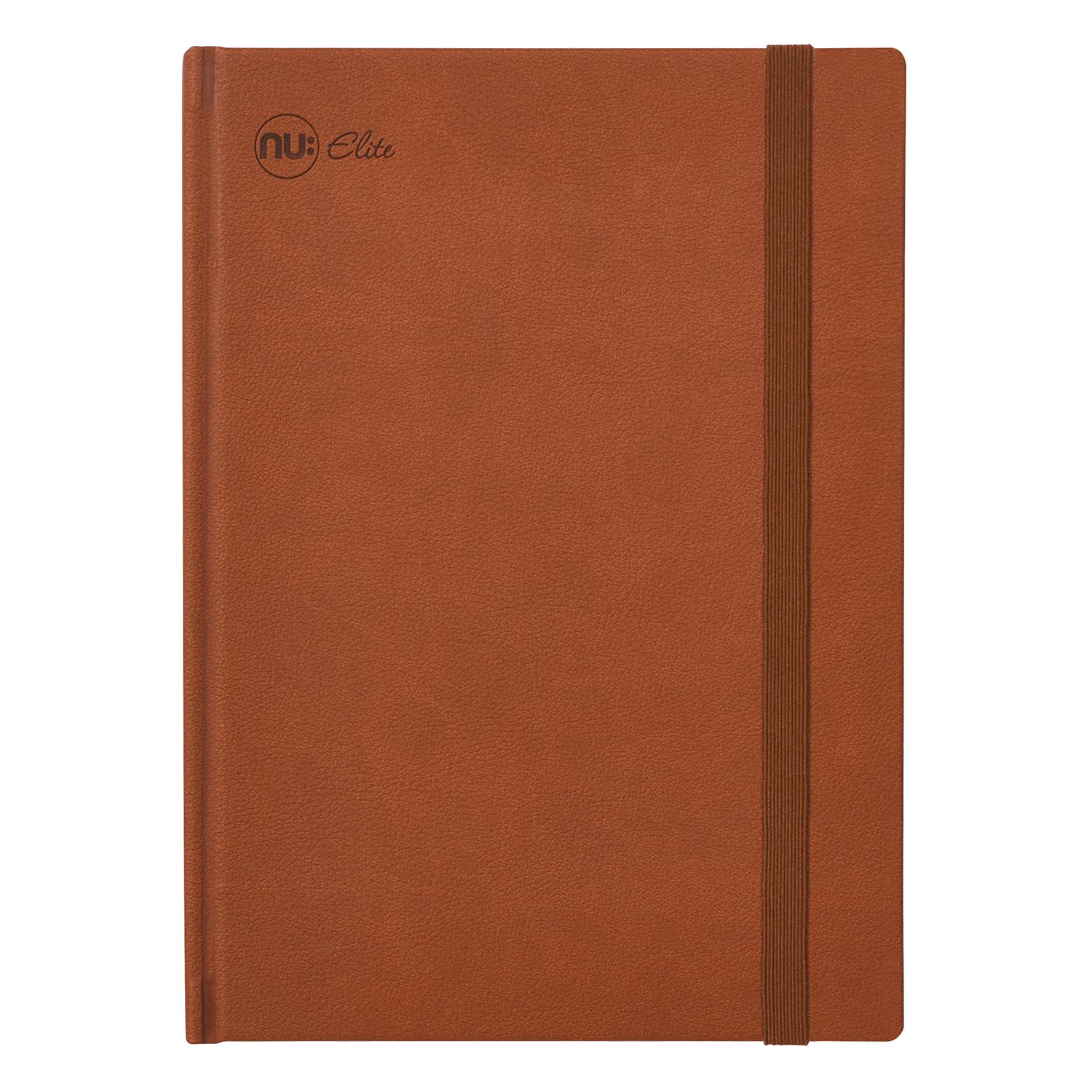 Nu Notebooks - Elite Premium Range - Casebound Journal Notebook - B5 Notebook - Hardback Notebook - Stationery Notebooks - Tan Journal - 120 Pages