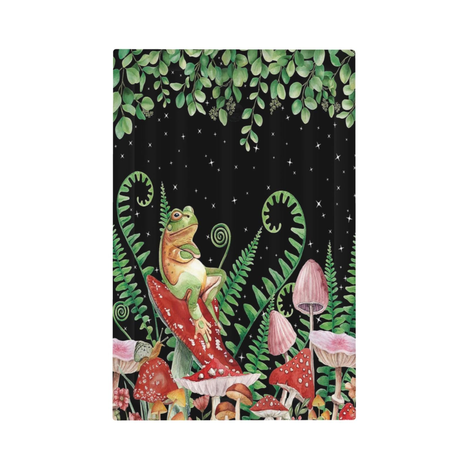 Boho Mushroom Cute Frog 1 Gang No Device Light
