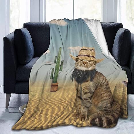 Amazon Co Jp 大草原の猫柄 ネコ 着る毛布 ブランケット 秋冬用 暖かい 掛け毛布 厚手 もうふ マイクロファイバー 二枚合わせ おしゃれ 襟付き 洗える ふわふわ 静電防止 キング ホーム キッチン