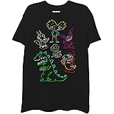Nick Men's Nickelodeon Nick 90's Rewind Characters Men's Short Sleeve T-Shirt