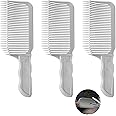 3 PCS Professional Hair Fade Guide Comb For Men, Blend Haircut Positioning Comb, Proximity Curved Trim Hairdressing Barber Transition Combs, Hair Blending Fader Layering Tool For Salon Or Home Use