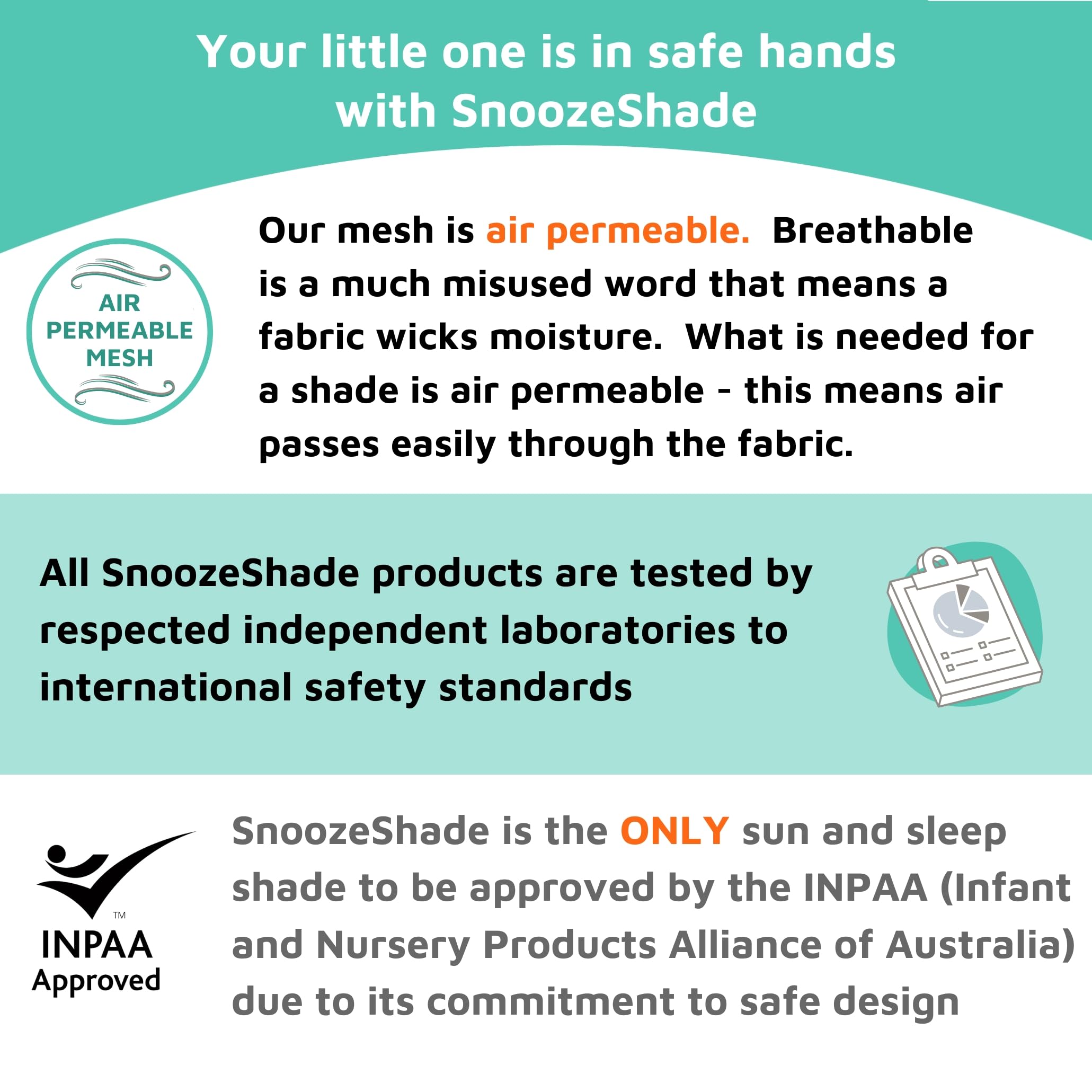 SnoozeShade Plus Extra–Stroller Sun Shade & Mosquito Net for 6m+ Babies Blocks 97.5% of UV (UPF 40+) Universal Fit Blackout Sleep Cover with Peekaboo Window Breathable Mesh Canopy for Single Strollers