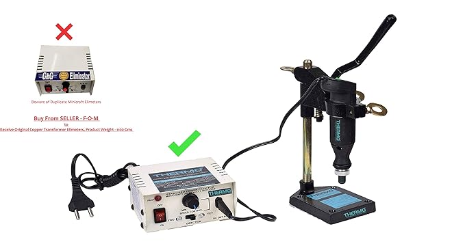 THERMO Mini Electric Drill Machine/Craft Machine with 12V Stabilized Power Box with Speed with Hand Machine Stand for Using Hand Machine