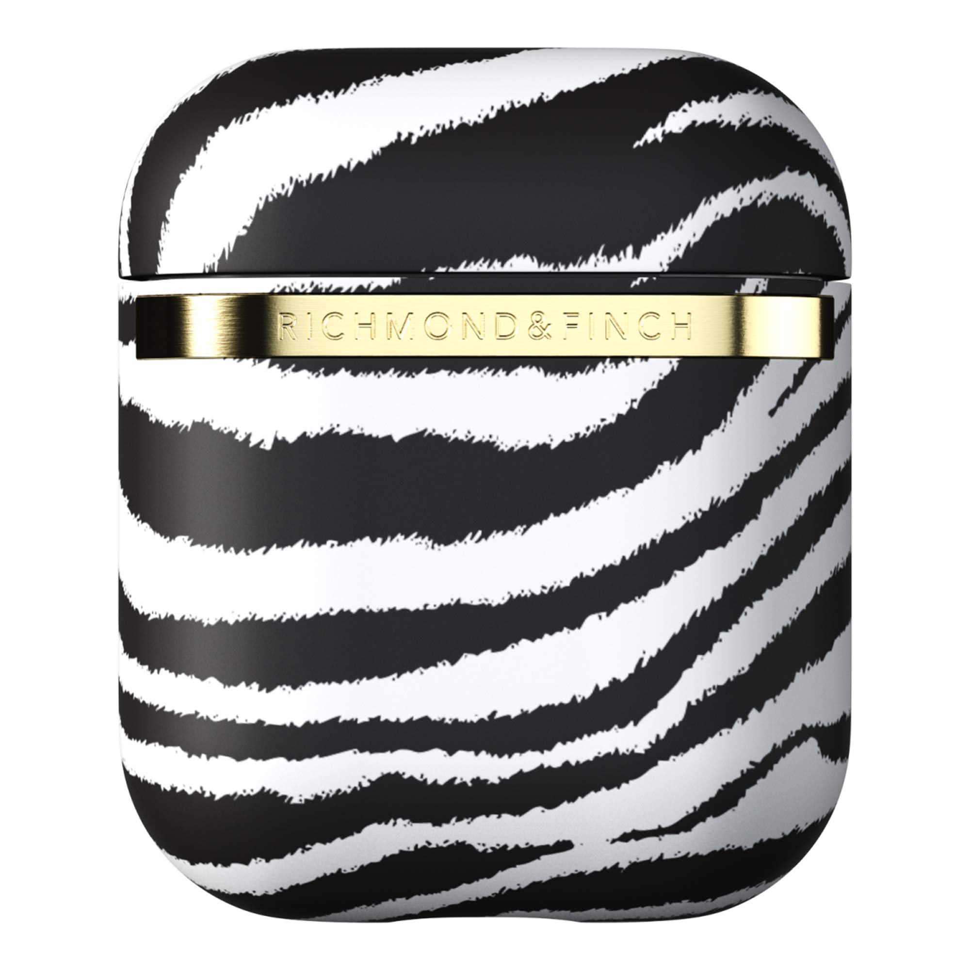 RICHMOND & FINCH Compatible with Airpod Case, Zebra Design Airpod Cover, Shockproof, Scratch Resistant, Wireless Charging Compatible, Fully Protective Cover for Airpods