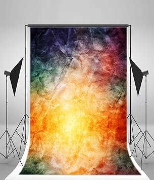 Amazon Com Leyiyi 5x7ft Grunge Graffiti Wall Happy Halloween