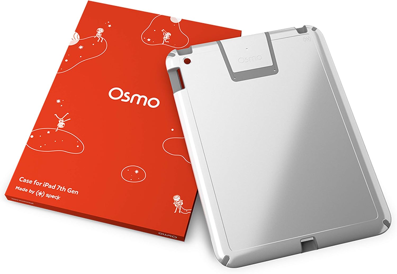 Osmo - Case for iPad (iPad 10.2") - Works with: iPad 7th Gen 10.2 inch (Amazon Exclusive), White