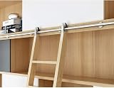 qloijnv Sliding Barn Door Kit 100-600CM Stainless Steel Hardware Set view 4