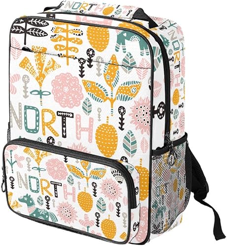 Amazon Mystage ビジネスバッグ 馬 花 リュック レディース リュックサック メンズ 学生 大人 通学 通勤 旅行 おしゃれ アウトドア 男女兼用 Mystage レディース