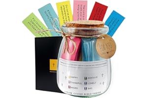 DOMIKOOL Bible Verse Jar Mothers Day Gifts - First Communion Gifts for Christian Women, Moms, Wives, Sisters, Grandma, Aunt, Colleagues - Inspirational Graduation gifts, Prayer Jar