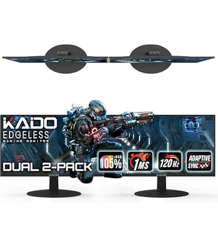 Amazon.com: Gigastone 22 inch VA LED Back Light Monitor 2-Pack