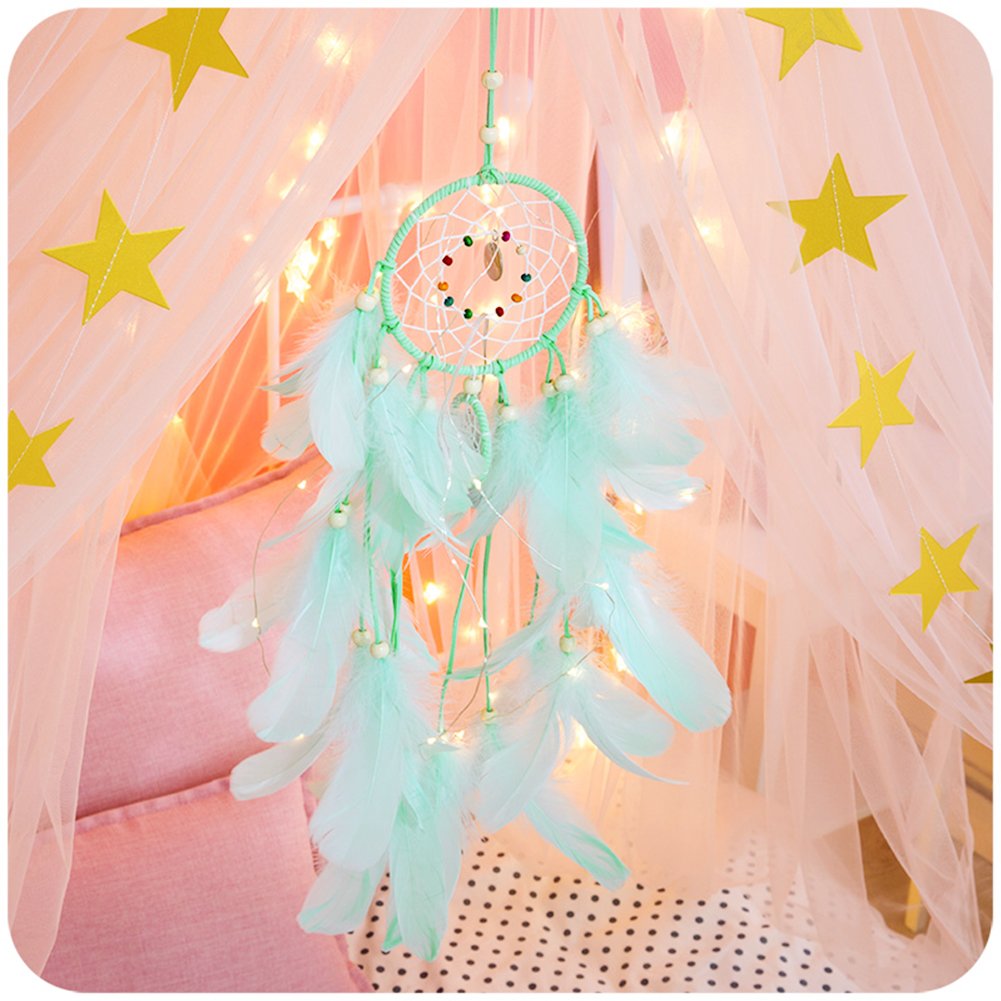 Dream Catcher Craft，DIY Dream Catcher Kit Handmade Wall Decor Catchers for Birthday Party Baby Shower Bridal Shower Wedding Nursery Baby Room Kids Bedroom Wall Decor