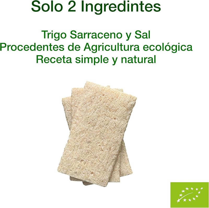 - Tostadas Trigo Sarraceno Bio Sin Gluten - Veganas - 100 g