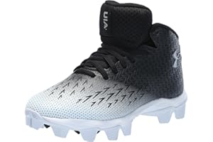 Under Armour Boy's Spotlight Franchise Rm Jr 4 Football Shoe