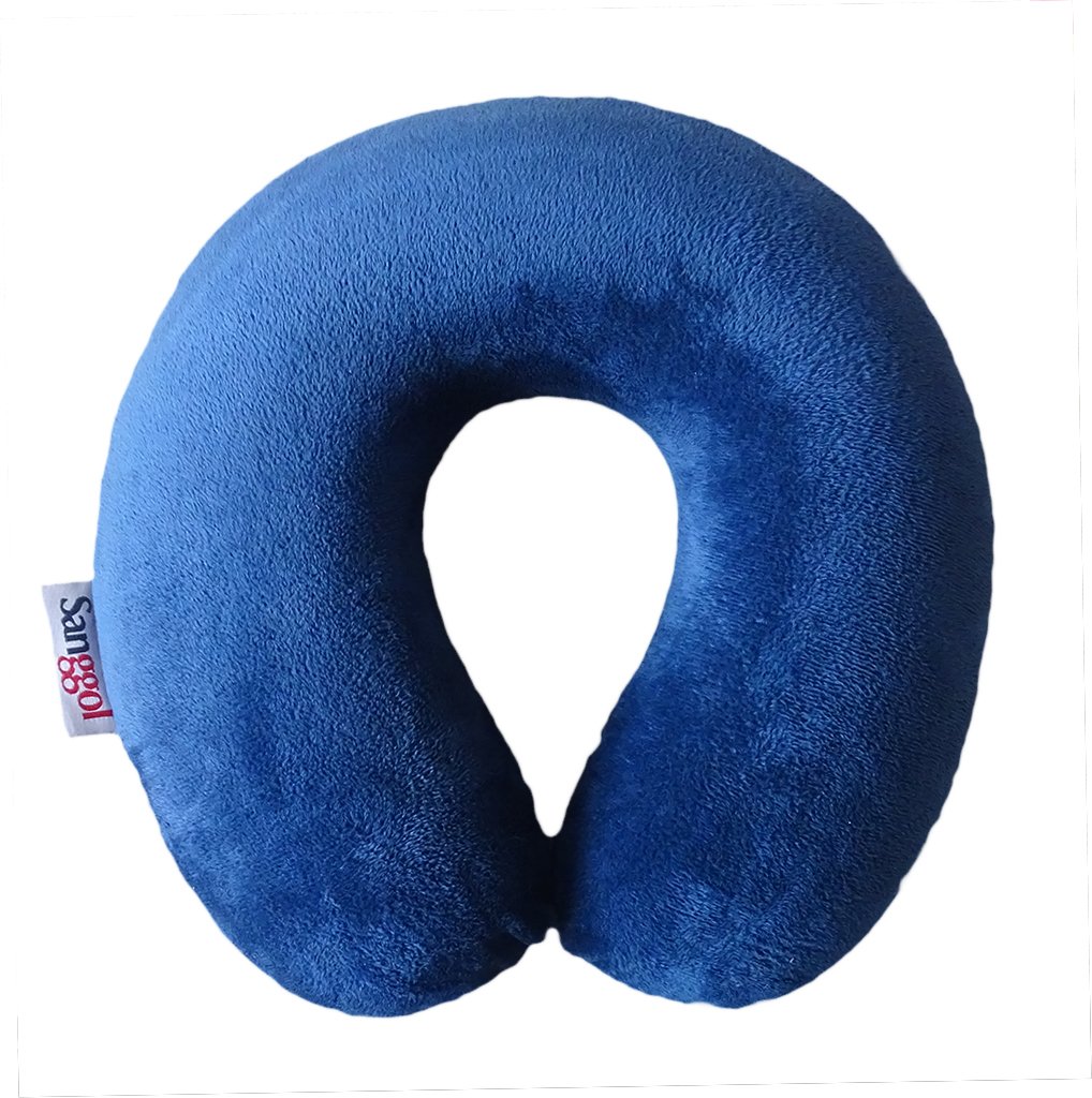 Almohada de Lujo para Cuello Sanggol con enganche para equipaje y funda