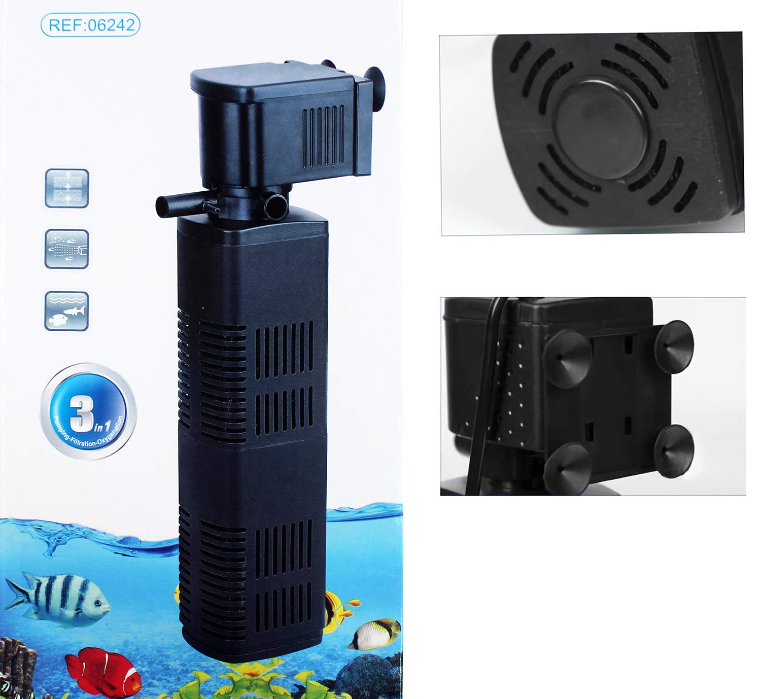 Filtro cascada pecera Peceras