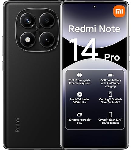 Amazon.com: Xiaomi Redmi Note 14 Pro 4G LTE (for Tmobile Mint