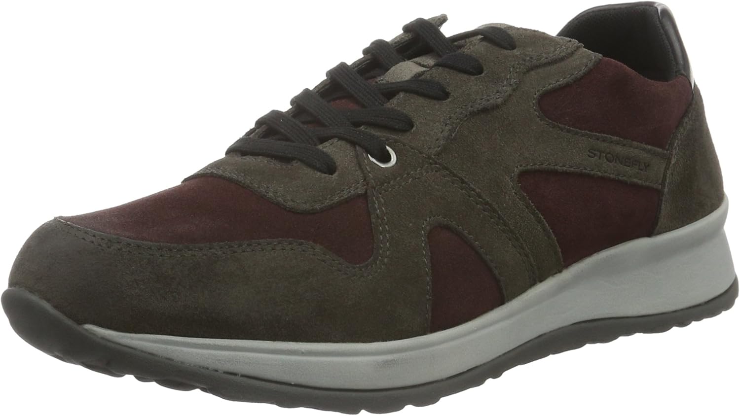 Stonefly Men's Stone 2 LowTop Sneakers, Grey 33), 5