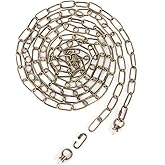 Giluta Antique Bronze Pendant Light Fixture Chain Heavy Duty 15 Feet Chandelier Chain Hanging Extension for Fruit Basket Lantern Plant Supports to 65 lbs Maximum Weight