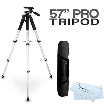 Buy 57 Camcorder Tripod W Carrying Case For Canon Vixia Hf R700 Hf R72 Hf R70 Vixia Hf R62 Vixia Hf R60 Vixia Hf R600 Hf R52 Hf R50 Hf R500 Hf