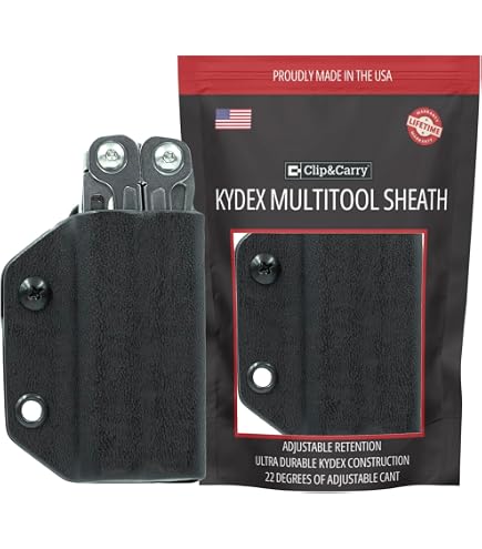Clip & Carry Kydex Sheath For Gerber Diesel Multitool - Made In USA