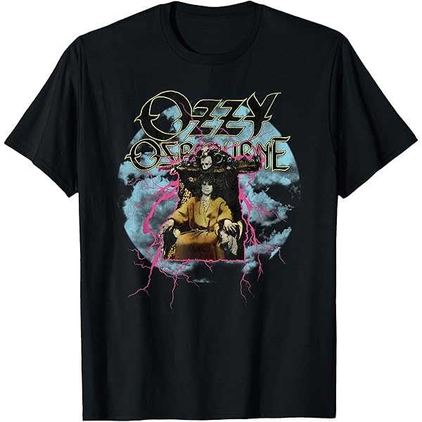 Amazon.com: Ozzy Osbourne No Rest for The Wicked Poster T-Shirt