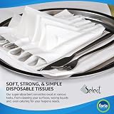 Farla Medical Select White Paper Napkins 2-Ply 20 x 100 Packs Disposable view 5