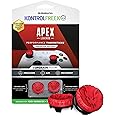 KontrolFreek Apex Legends: Predator Edition Performance Thumbsticks for Xbox One (XB1) and Xbox Series X (XBX) Controller | 1 High-Rise, 1 Mid-Rise, Concave | Red/Black