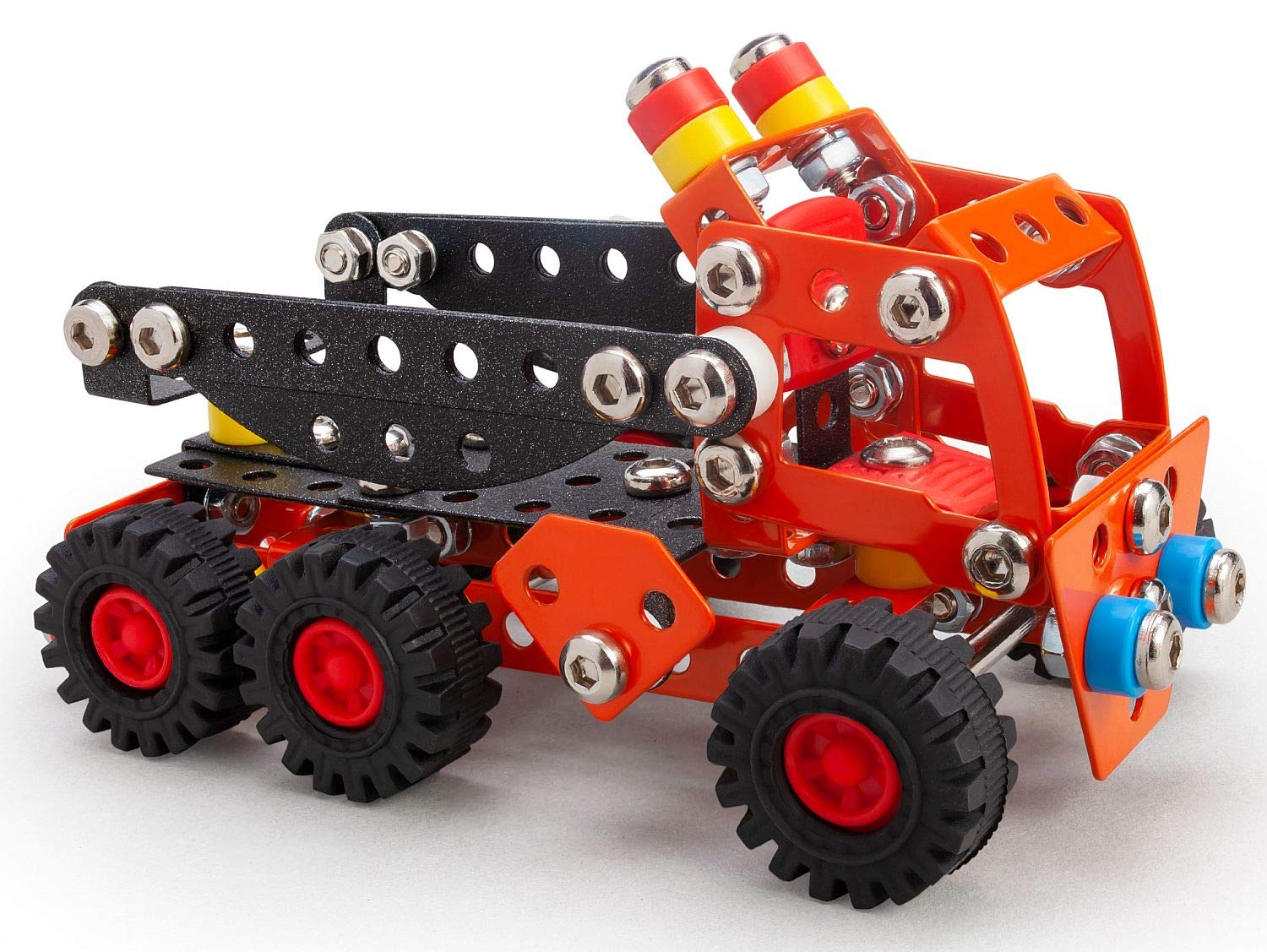 A ALEXANDER 2330 Constructor Lorry, 195 Pieces, Metal Kit with Truck Vehicle, Tools and Plastic Elements, Construction Toy for Children from 8 Years