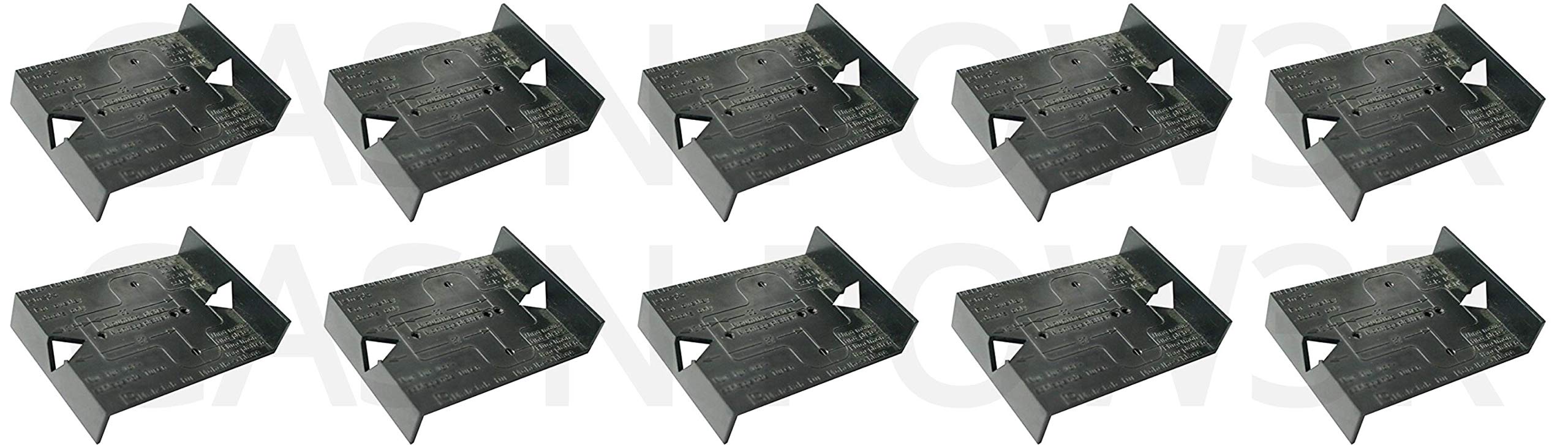 Concealed Hinge & Mounting Plate Drilling Jig - 26mm & 35mm Cup Template for Kitchen Bedrooms Bathrooms x10