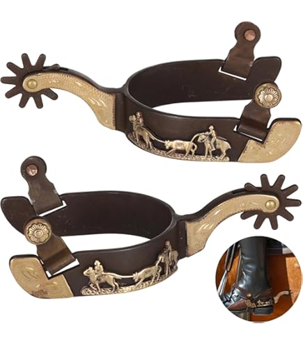 Cure-pieds Pour Chevaux En Acier Marron - Modèle Praying