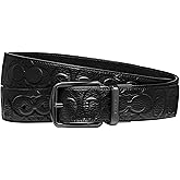 COACH 38 mm CTS Harness Signature Leather Black One Size