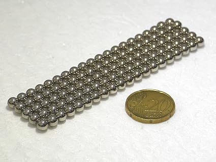 100 Neodym-Kugelmagnete 5 mm