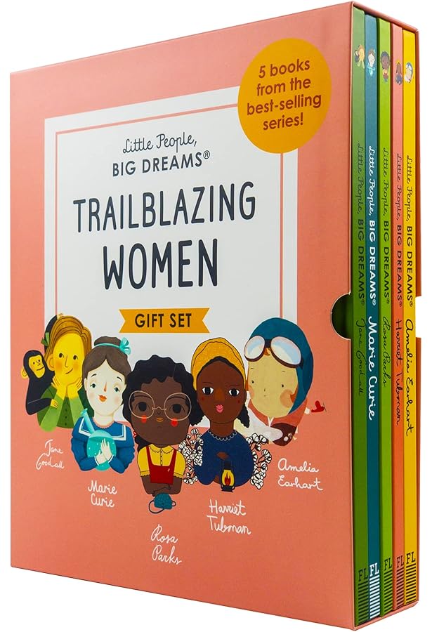 Little people, big dreams series 1 : 5 books collection bundle set
