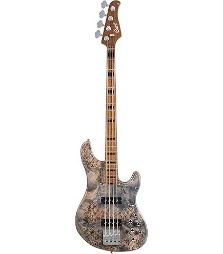 Amazon.com: Cort GB Series Modern 4 Bass Guitar, Open Pore Vintage