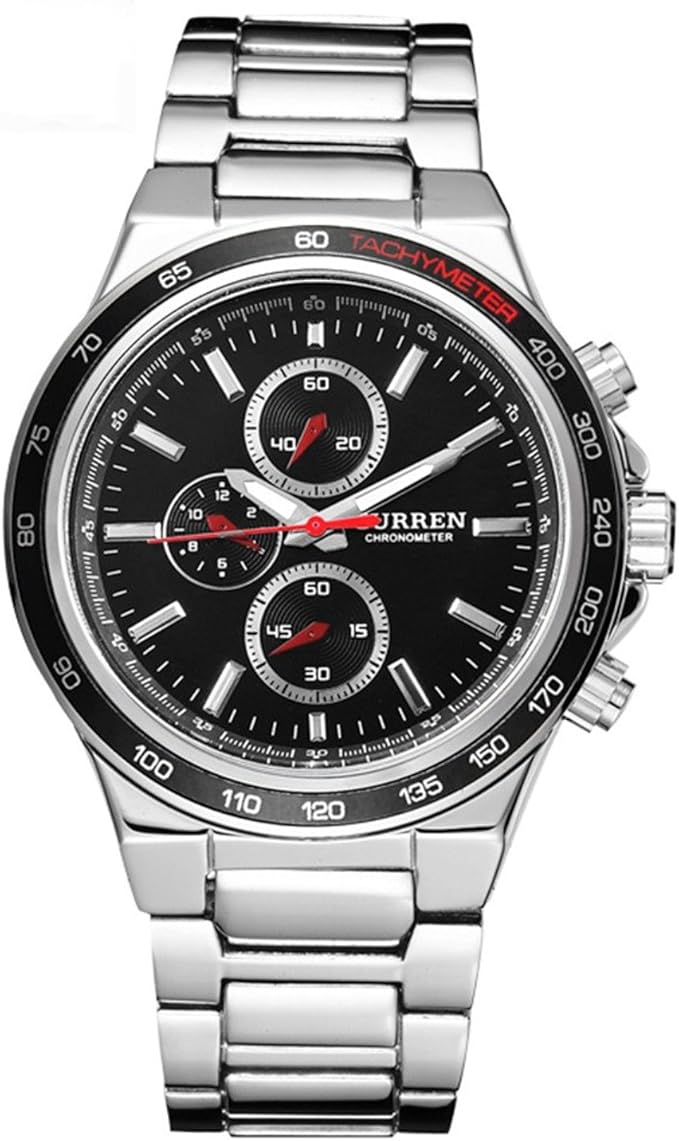 Curren M8011 Mens Digital Stainless Steel Watch Buy Online at Best