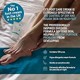 CCS Foot Cream 60ml Urea Eucalyptus Oil Dry Callused Feet Diabetic Sensitive view 2