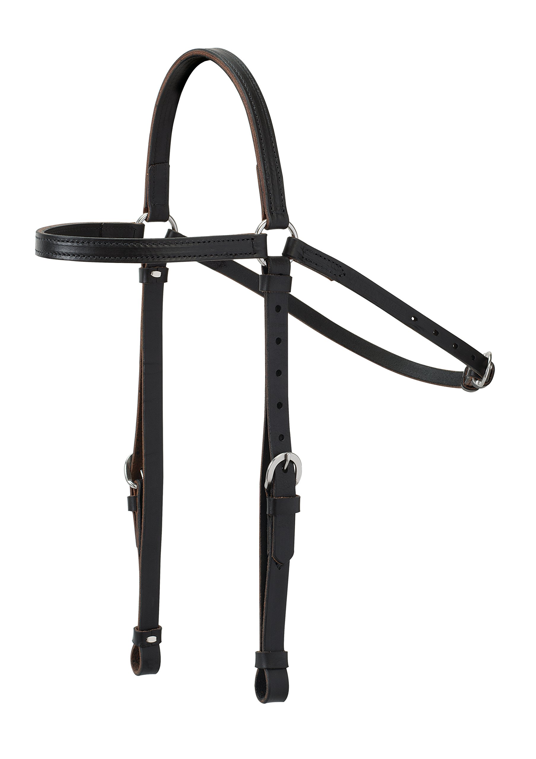 Photo 1 of Weaver Leather Ken McNabb Browband Headstall, Black, Horse