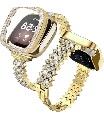 Q-Beans Ersatz-Armband Für Fitbit Versa / Versa 2 / Versa Lite – Lederband Mit Schnellverschluss