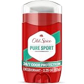 Old Spice Deodorant for Men, Aluminum Free, Pure Sport Scent, 2.25 oz | 24/7 Odor Protection | 24/7 Freshness &amp; Long-Lasting Scent | Goes on Clean | Citrus &amp; Amber Notes | High Endurance Collection