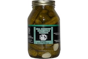 BLUEBONNET CREEK FARMS Texas Hill Country German Garlic Dill Pickles 32oz